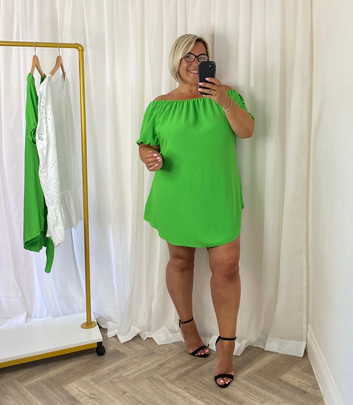 Gorgeous Green Tie Dress / Top