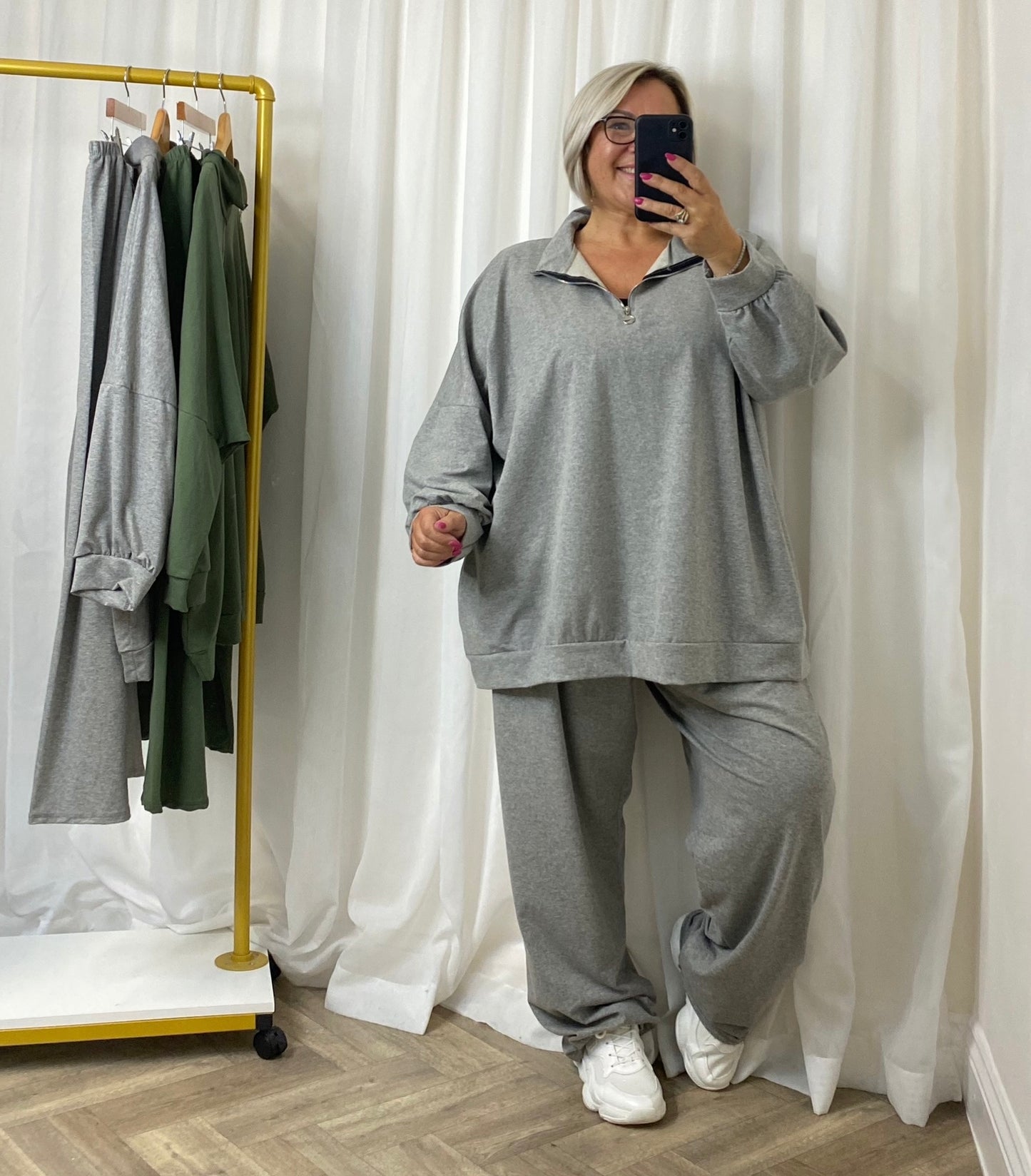 Grey Lounge Wear