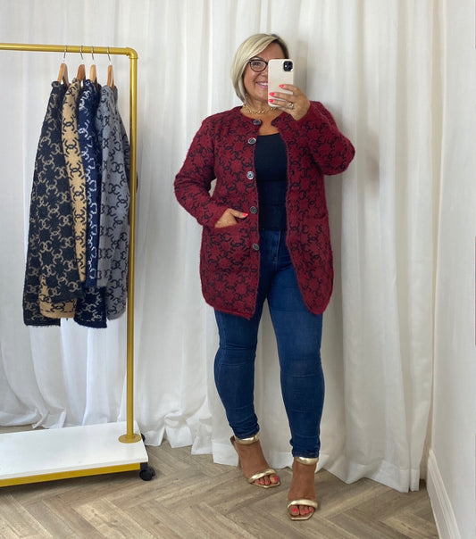 Red Inspired Cardy