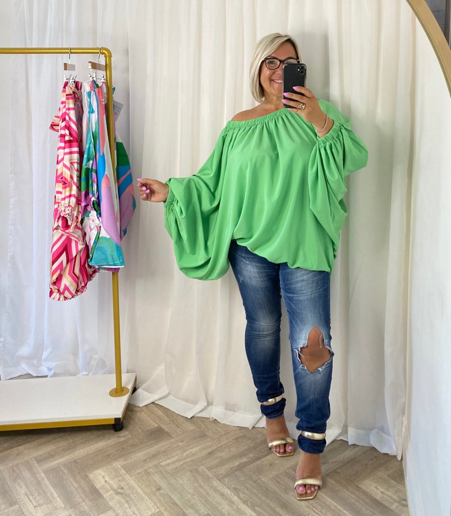 Green Extreme Oversize Top / Dress