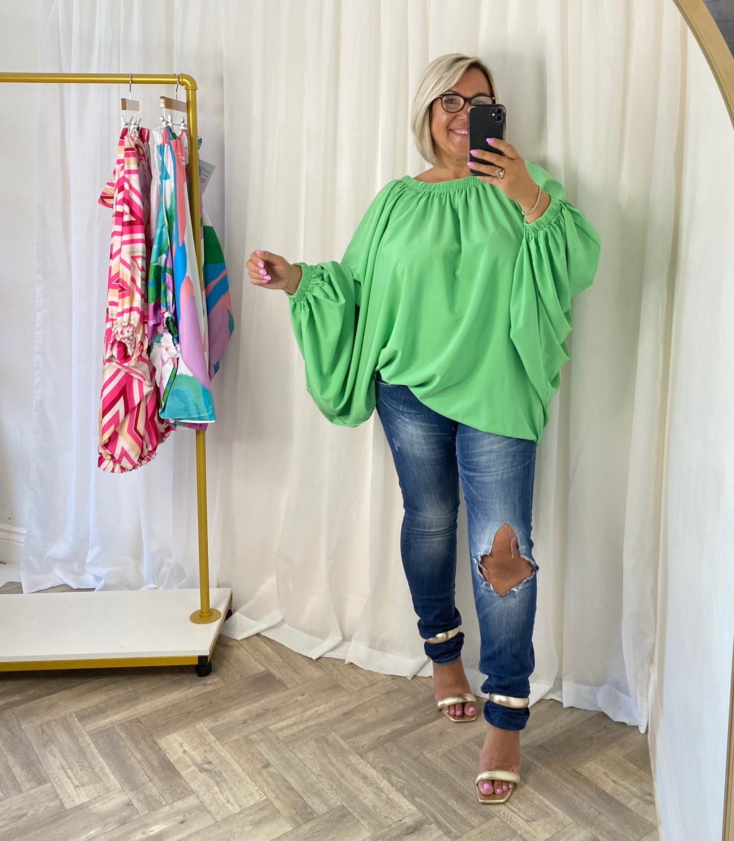 Green Extreme Oversize Top / Dress