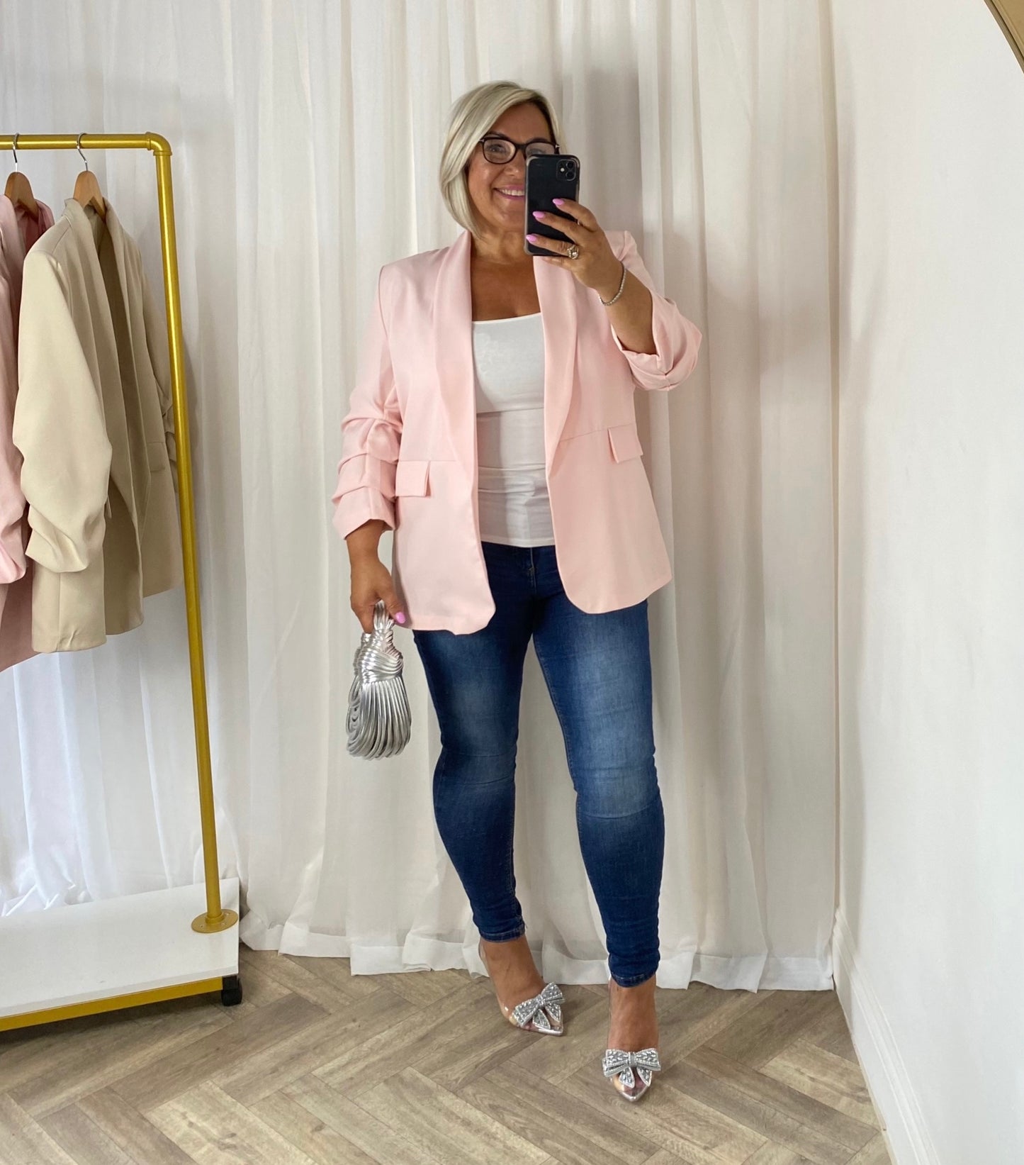 Powder Pink Blazer