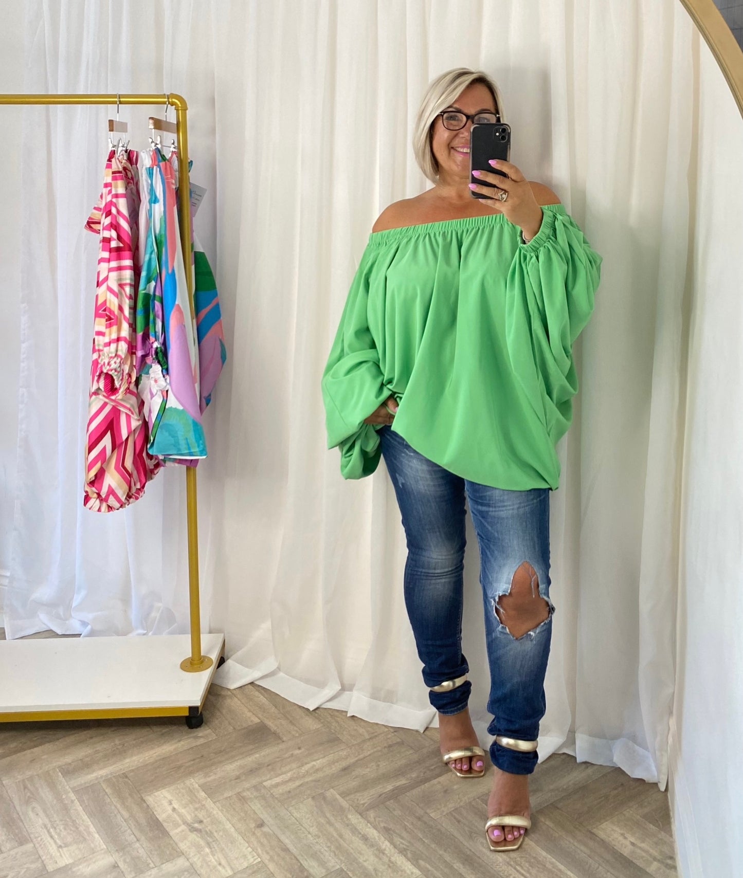 Green Extreme Oversize Top / Dress